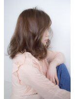 アリエ(Allie)&nbsp;【Allie】シナモンベージュ×ゆるふわロブ