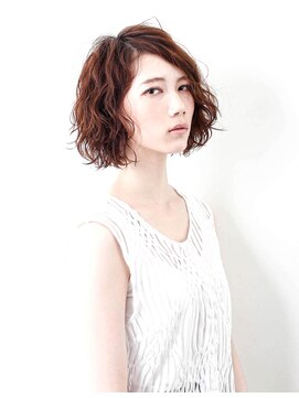 エメリヘアー(Emeli Hair) メープルオレンジとウェットパーマ Emeli