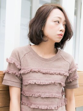 リリアン 青山(relian) くせ毛生かしのふんわりミディアムボブ☆relian青山