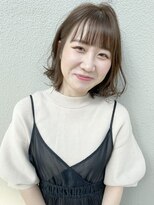 モリオ フロム ロンドン サッポロファクトリー店(morio FROM LONDON)&nbsp;【morio】札幌ボブ　春夏人気ナチュラルゆるふわボブミディ