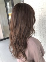 テラスヘア 新潟駅南(TERRACE hair)&nbsp;細かいハイライトで更に透明感ミルキーベージュ(^^)