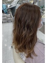 ル サロン リーカ 高見ノ里駅前本店(Le’Salon RYiCA)&nbsp;マロンベージュ