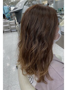 ル サロン リーカ 高見ノ里駅前本店(Le’Salon RYiCA) マロンベージュ