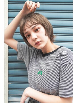 カライング(ing) 大人可愛い20代30代40代小顔丸みショートマッシュウルフ