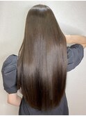 髪質改善×弱酸性ストレート