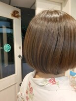 ヘアーアンドスパ コーラルルーム(Hair&spa CORAL room)&nbsp;可愛らしい丸いフォルムのボブ♪
