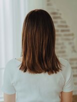 ヘアアンドリラクゼーション シャッセ(Hair&Relaxation SASE)&nbsp;切りっぱなしナチュラルセミロング
