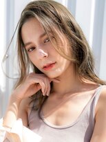 オースティン 流山おおたかの森(AUSTIN)&nbsp;大人かわいい前髪セシルカットココアブラウンフリンジウェーブ