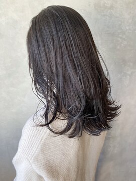 アイティーバイアルバム 藤沢店(IT by ALBUM) くびれレイヤー_外ハネボブセクションカラー_ba378341