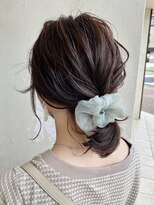 エイミーバイアフロート(amie  by afloat)&nbsp;＊ 結べる長さのグラボブ×ポニテアレンジ