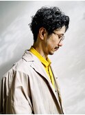 ツイストスパイラルパーマツイストウェーブメンズカットパーマ