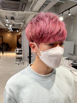 ディセンシー(Dicency) ツーブロックマッシュピンク