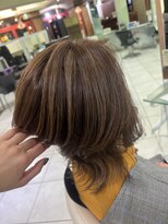 アース 高田馬場店(HAIR&MAKE EARTH) ハイライトウルフ×白髪ぼかし