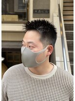 ドルクス 日本橋(Dorcus)&nbsp;日本橋ビジネスマンショートヘア　ソフモヒ風刈り上げ