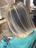 リード バイ ラグーン(LEAD by LAGOON)&nbsp;ミルクティーベージュダブルカラーインナーカラーケアブリーチ