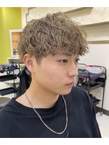 サロン ド ロイ(Salon de Roi)&nbsp;ブリーチパーマツイストスパイラル波巻きパーマ六甲六甲道三宮