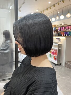 シア 新越谷店(SHEER) 【kenta】切りっぱなしボブ