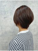 丸み高めショート