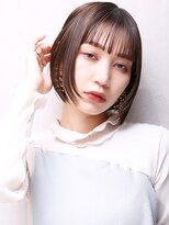 クラッチ ユニ(CLUTCH uni) 大人可愛い小顔カット美髪ツヤ髪大人ガーリーショートボブA2