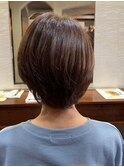 【白髪染め+酸熱補正トリートメント】