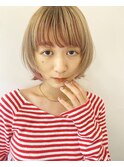 【BUZZbee】ショートウルフ×インナーカラー