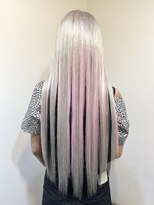 リリー シブヤ(Lilly shibuya)&nbsp;【Lilly渋谷】#ホワイト#編み込みエクステ#スーパーロング