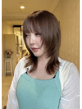 ヘアスタジオ アルス 御池店(hair Studio A.R.S) ミディアムウルフ#ウルフカット