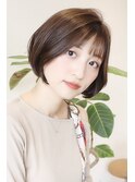 【 I. 】30代からのナチュラル前下がりショートボブ 川口
