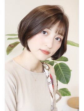 アイ(I.) 【 I. 】30代からのナチュラル前下がりショートボブ 川口