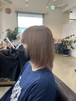 ラ メール ヘア デザイン(La mer HAIR DESIGN)&nbsp;マッシュウルフ/シルバーベージュ