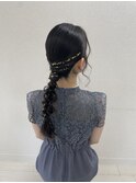 タイト編みおろし♪