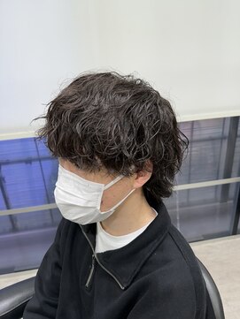 メンズ サロン ドット トウキョウ 町田店(men's salon dot. tokyo) 【小杉澪生】初めてでも挑戦しやすいパーマスタイル