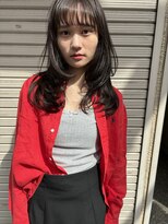 エヌイー(ne' by MAULOA)&nbsp;"大人レイヤーミディ×グレージュカラー"   堀川葵衣