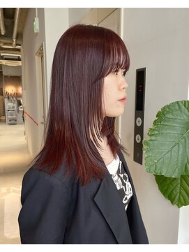 クリアオブヘアー リット(CLEAR of hair LiT) 【ブリーチなし】レッドカラー
