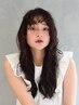 【ゆるふわ質感◎】コテ巻き風デジタルパーマ＋カット ￥15400