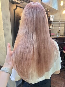 アンリ(Henri) 【かしむら】ブリーチ/ブリーチカラー/ケアブリーチ/暖色カラー