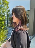 イヤリングカラー・ブリーチカラー・インナーカラー【SAHO】