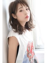 レイ(ray.) ☆くびレイヤーエモージュデザインカラーシルキーベージュミディ