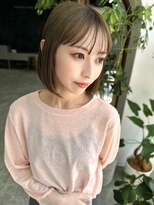 ソピ バイ インビテーション(sopi by invitation) "NARUOKA"切りっぱなしボブ/ぷつっとボブ/ぱっつん前髪