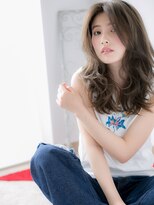 スペース 海浜幕張(spes)&nbsp;海浜幕張/髪質改善/オリーブベージュ♪ロングウルフパーマf