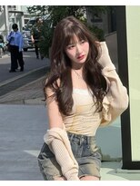 アマトウキョウ アユンチェ(AMA TOKYO×AYUNCHE)&nbsp;韓国スタイル/ナチュラルくびれヘア_くびれ巻き_レイヤーカット