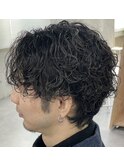 大人シャドーパーマ