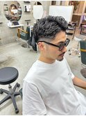 メンズカット/メンズパーマ/バーバースタイル/メッシュキャップ