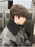 【GEEKS渋谷】シースルーマッシュショートウルフ/マロンブラウン