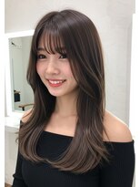 グルグル 下総中山店(GULGUL)&nbsp;ロング/顔周り/レイヤーカット/ハイライト/下総中山