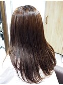 伸びた根元の縮毛矯正♪
