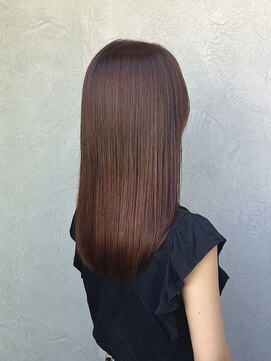 ランプヘアーデザイン(LAMP HAIR DESIGN) 【LAMP HAIR DESIGN 堀田】ミディアムレイヤー/ピンクアッシュ