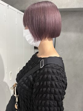 スウィープ(sweep) ハイトーンボブ/ケアブリーチ/ラベンダーベージュ