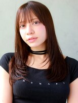 ガリカ 渋谷(Gallica)&nbsp;大人っぽく顔まわりレイヤー×レイヤーカット×ショコラブラウン