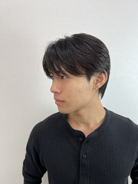 ステージ(STAGE) ダウンパーマ ニュアンスパーマ センターパート